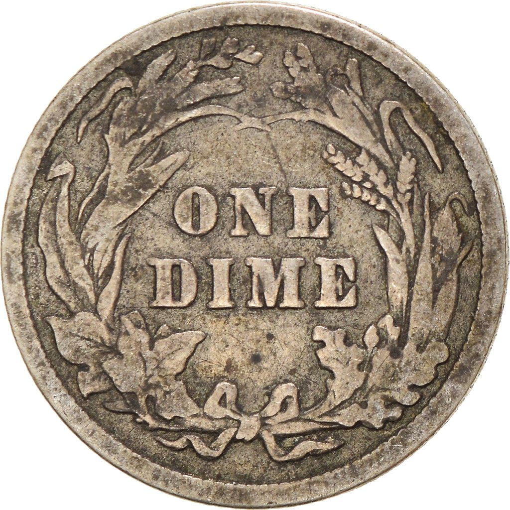 미국 | 1 다임 동전 | 바버 다임 | KM:113 | 1892 - 1916