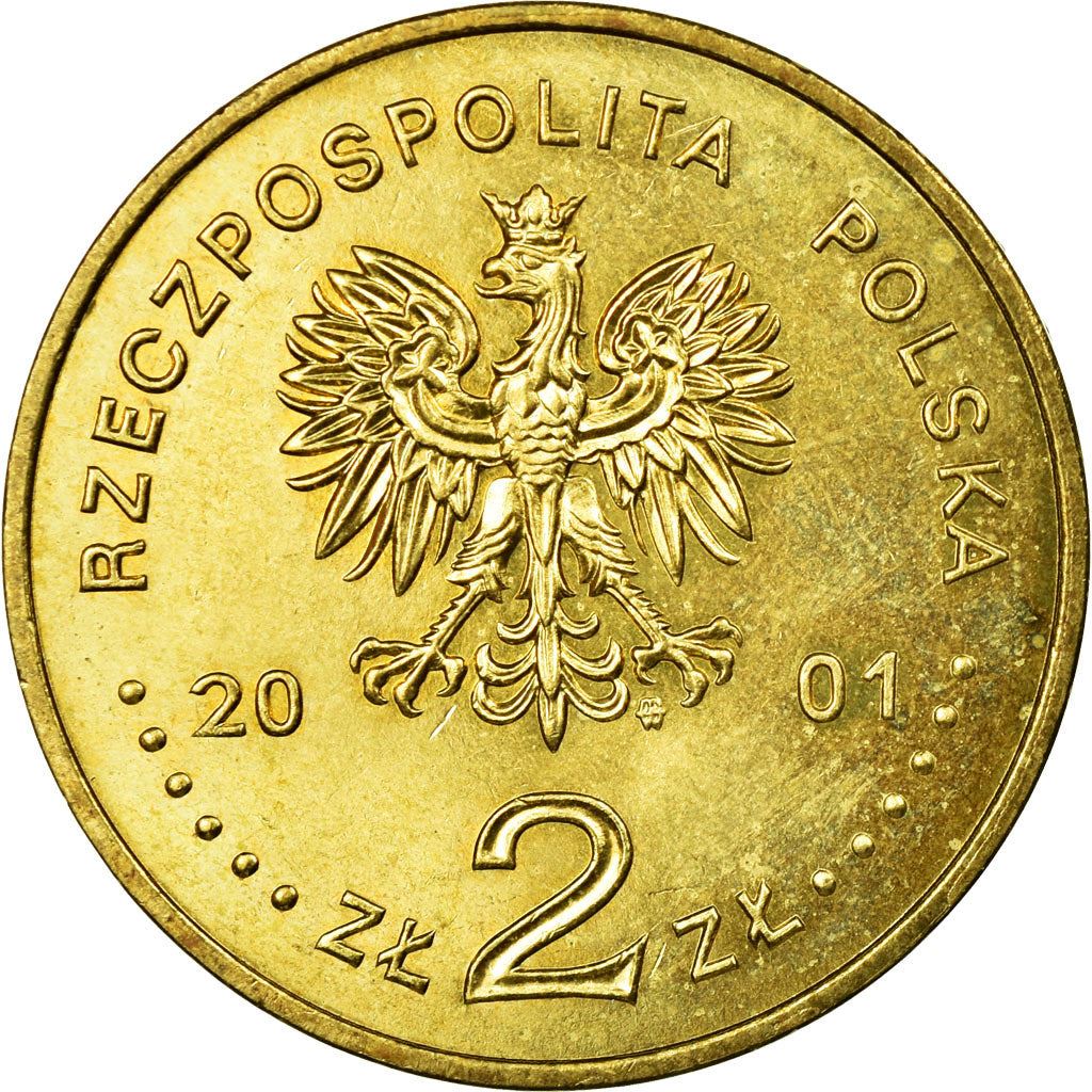 Poland | 2 Zlotys Coin | Cardinal Stefan Wyszyński | Y:418 | 2001
