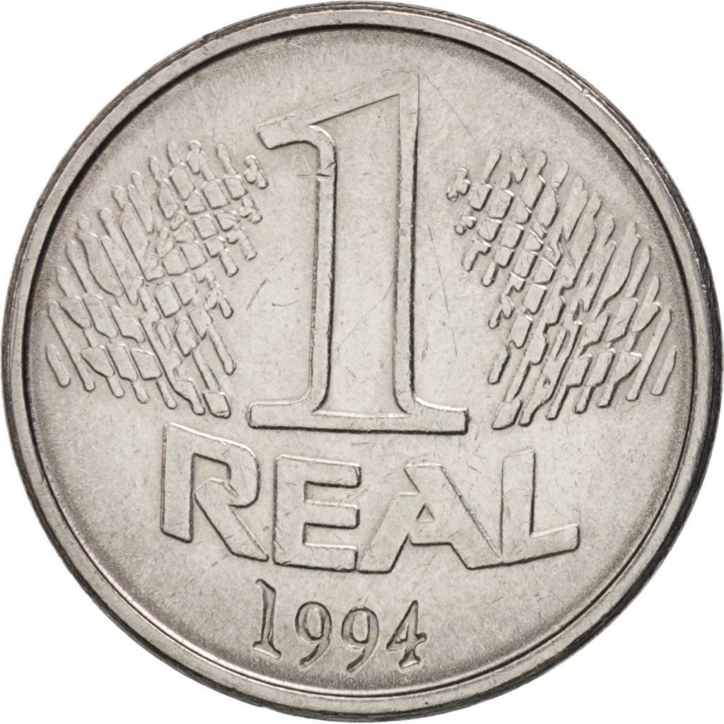 Brazil | 1 Real Coin | Effigy of the Republic | Km:636 | 1994