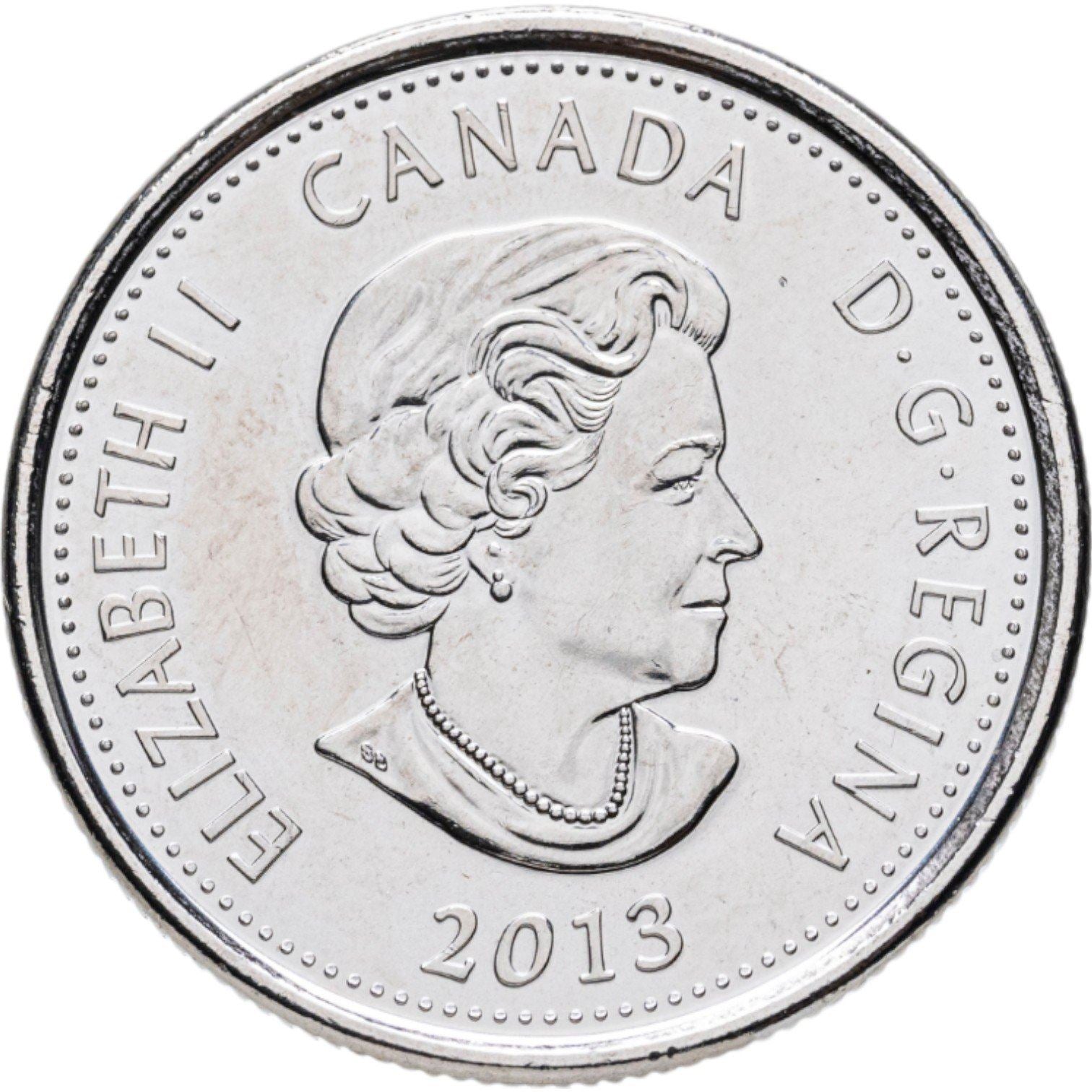 Canada | 25 Cents Coin | Laura Secord | Nickel plated steel | KM:1700a | 2013