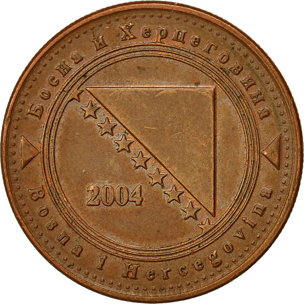 Bosnia and Herzegovina | 20 Feninga Coin | Map of Bosnia | Km:116 | 1998 - 2025