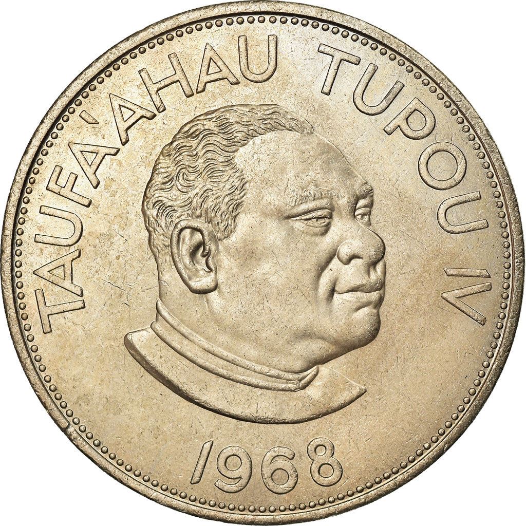 Tonga | Moneta da 2 Pa'Anga | Re Tupou IV | Stella | KM:37 | 1968 - 1974