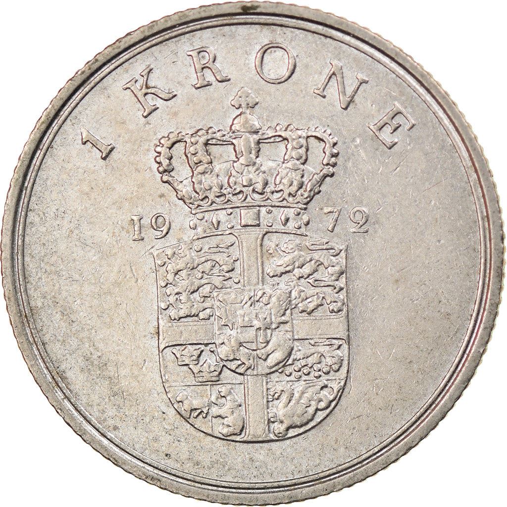 Denmark | 1 Krone Coin | Frederik IX | Km:851 | 1960 - 1972