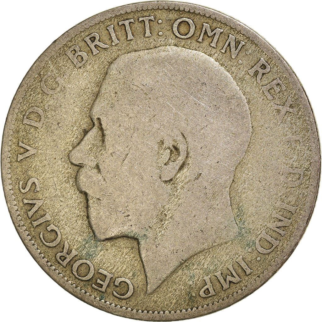 United Kingdom | 1 Florin Coin | George V | Km:817A | POOR | 1920 - 1926