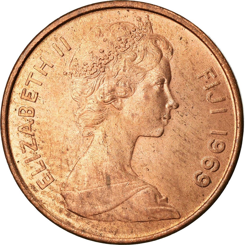 Fiji | 1 Cent Coin | Tanoa | Km:27 | 1969 - 1985