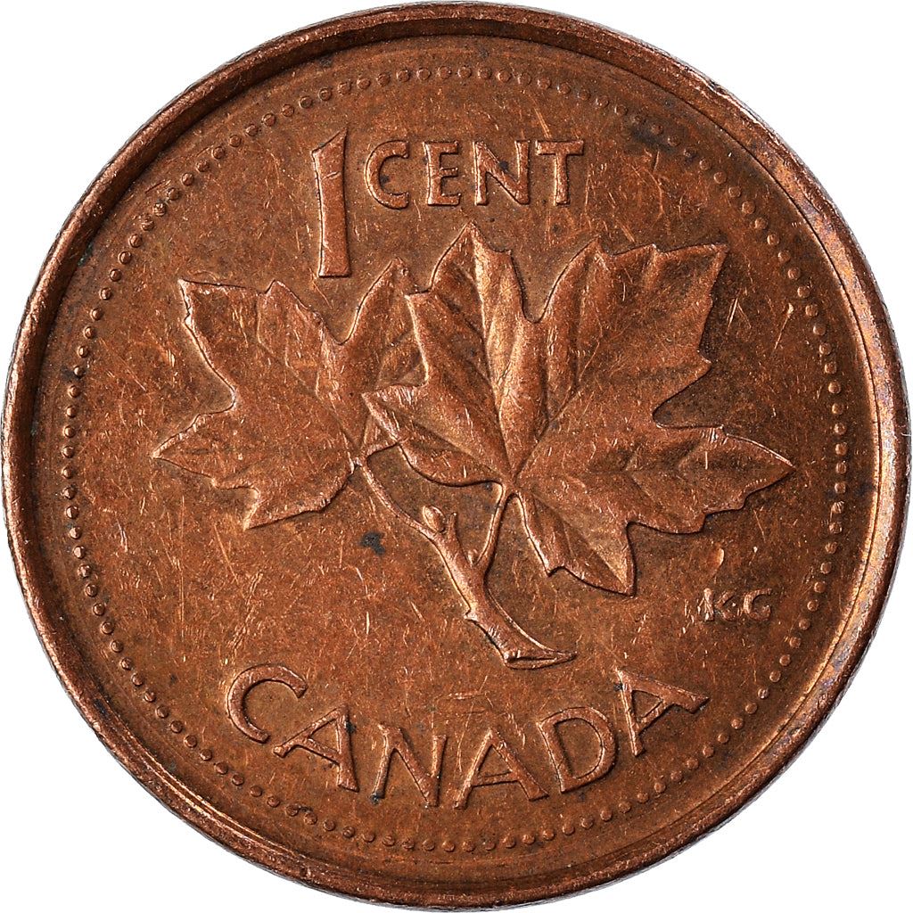 Canada | 1 Cent Coin | Copper plated steel | Golden Jubilee | KM:445b | 2002