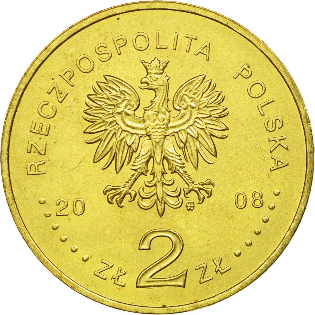 Poland | 2 Zlotys Coin | Greater Poland Uprising | Y:662 | 2008