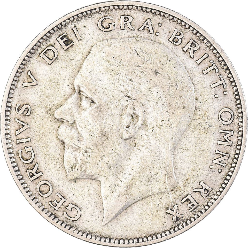 United Kingdom | 1/2 Crown Coin | George V | KM:835 | 1927 - 1936