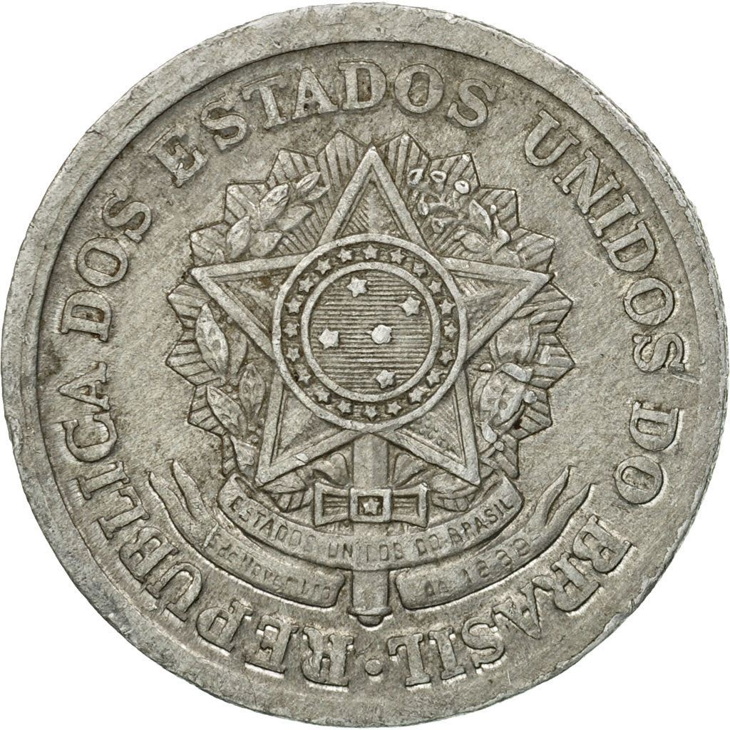 Brazil | 1 Cruzeiro Coin | Star | Km:570 | 1957 - 1961