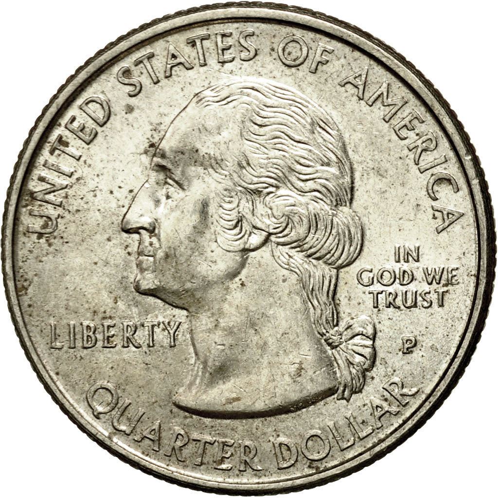 United States | 1/4 Dollar Coin | Pennsylvania | Km:294 | 1999