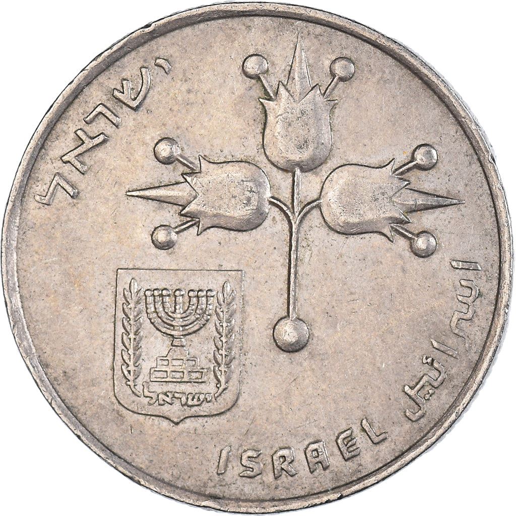 Israel 1 Lira Coin KM47 1967 - 1980