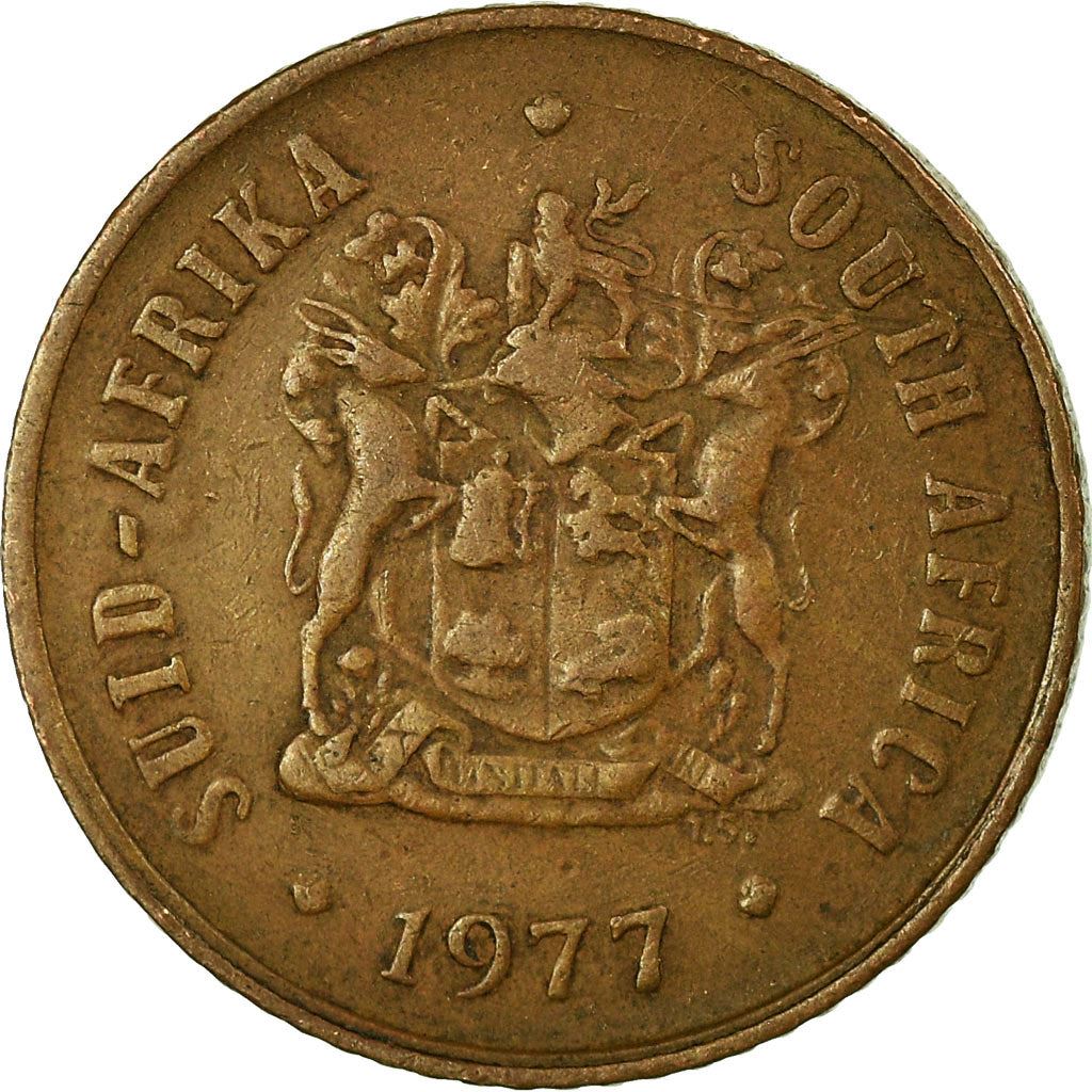 South Africa 1 Cent SUID-AFRIKA - SOUTH AFRICA Coin KM82 1970 - 1989