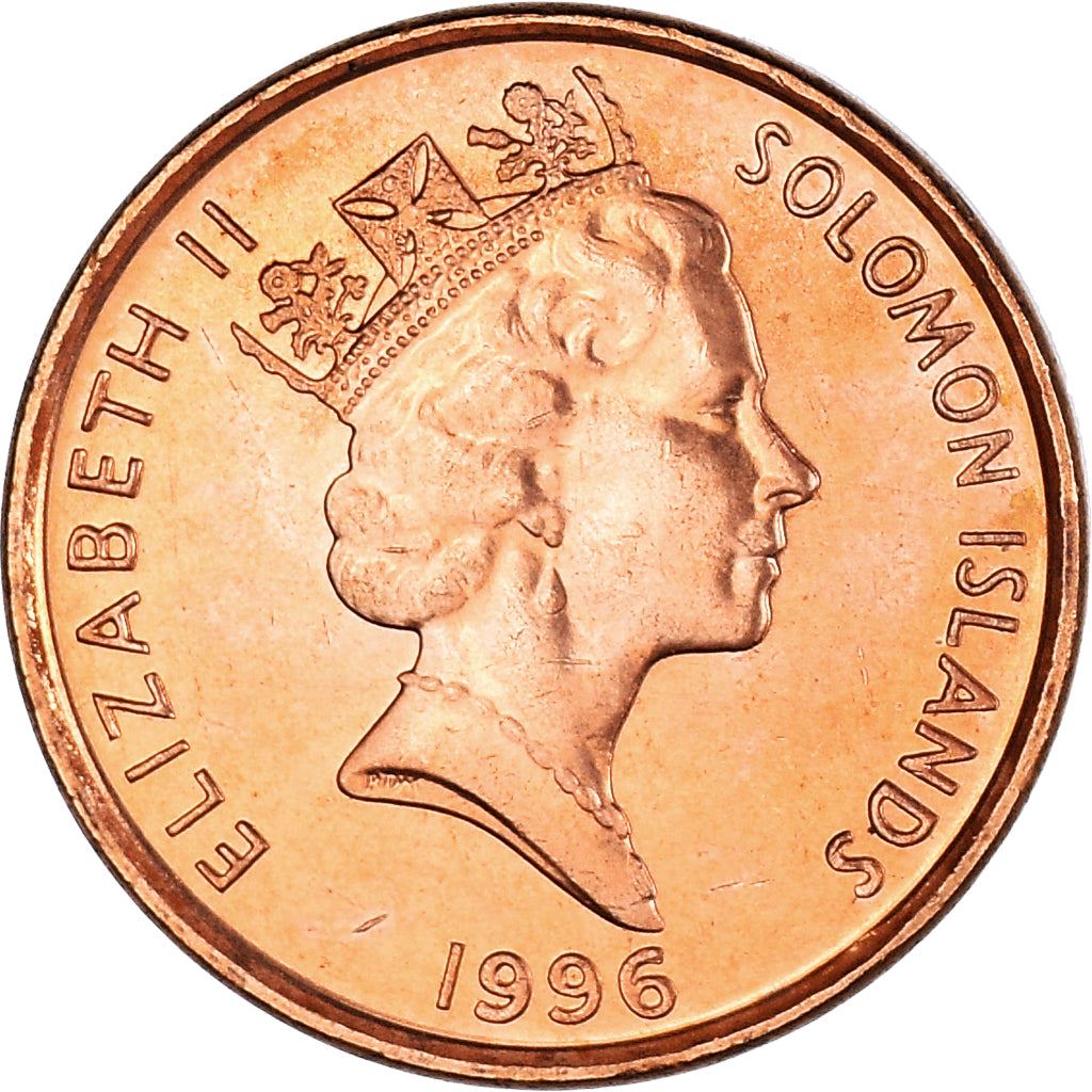 Salomonøyene | 1 Cent Mynt | Elizabeth II | Matbolle | Km:24 | 1987 - 2010