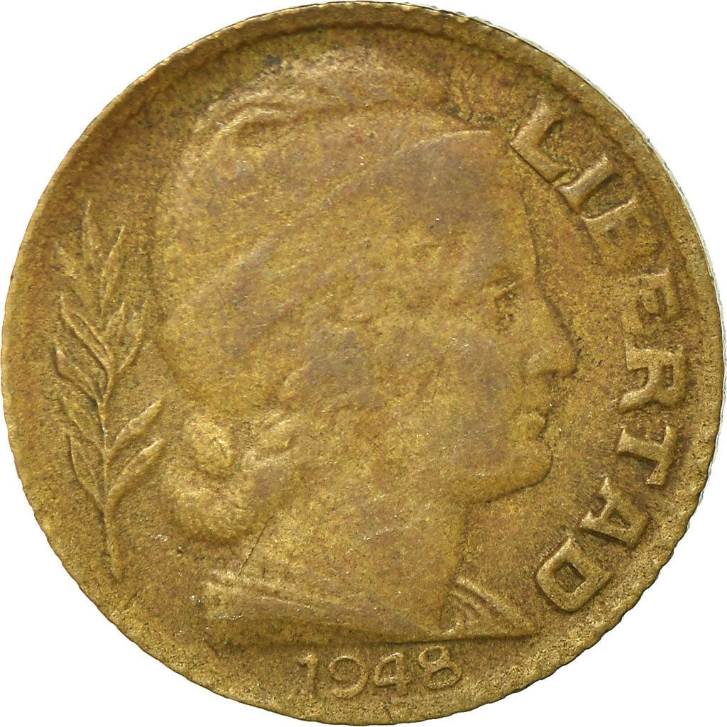 Argentina | 5 Centavos Coin | Aluminium Bronze | Phrygian Cap | Km:40 | 1942 - 1950