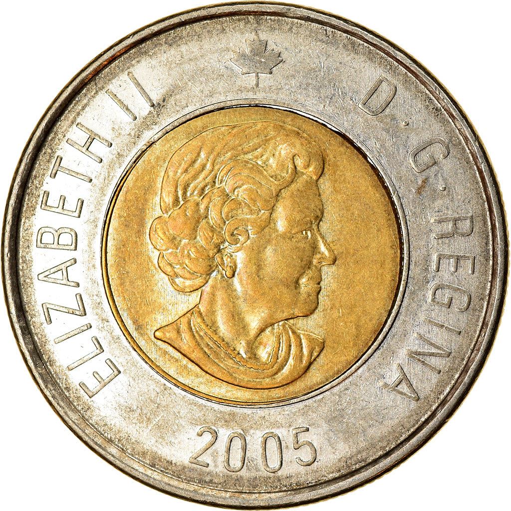 Canada | 2 Dollars Coin | Bimetallic | 4th portrait | KM:496 | 2003-2006