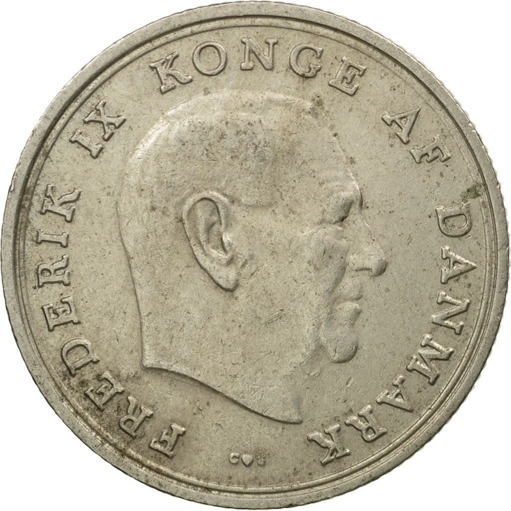 Denmark | 1 Krone Coin | Frederik IX | Km:851 | 1960 - 1972