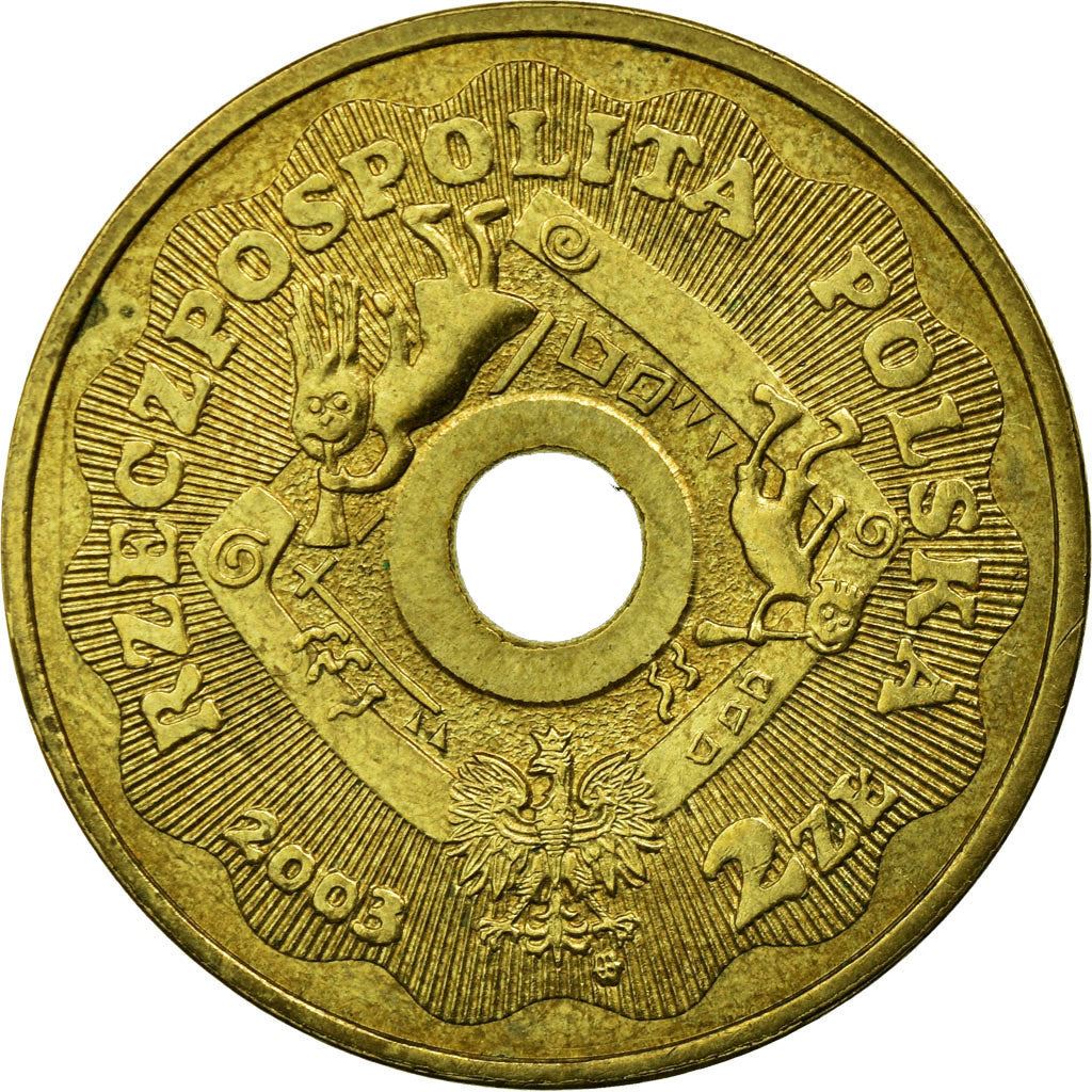 Poland | 2 Zlotys Coin | Great Orchestra | Y:446 | 2003