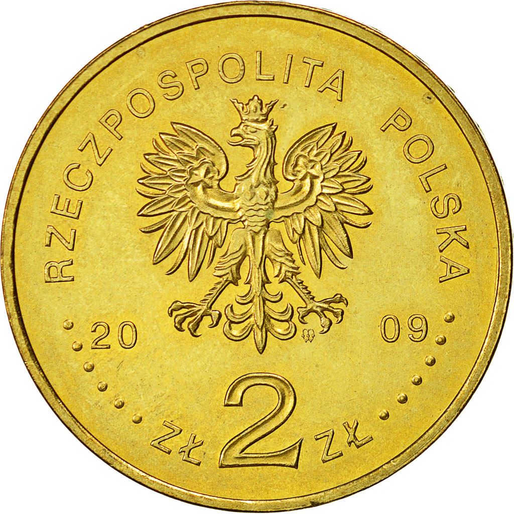 Poland | 2 Zlotys Coin | Cadre Company March Out | Y:690 | 2009