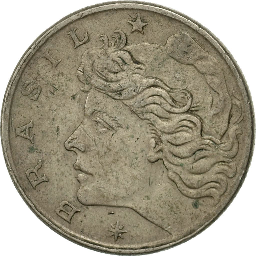 Brazil | 10 Centavos Coin | Effigy | Km:578 | 1967 - 1970