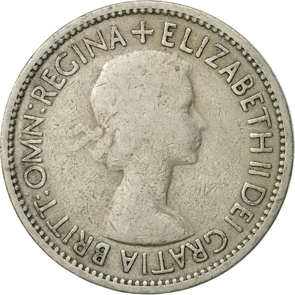 United Kingdom | 2 Shillings Coin | Elizabeth II | Km:892 | 1953