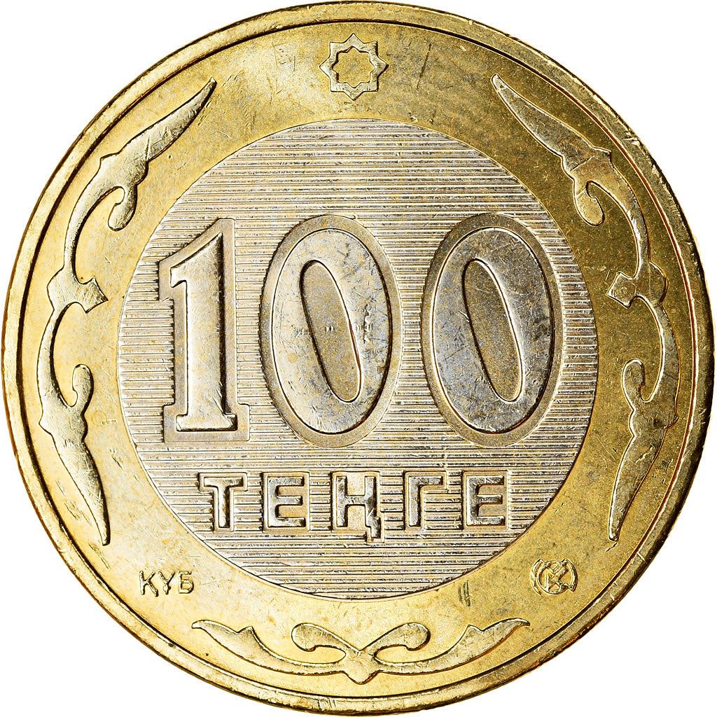 Kazakhstan 100 Tenge Coin | KM39 | 2002 - 2007
