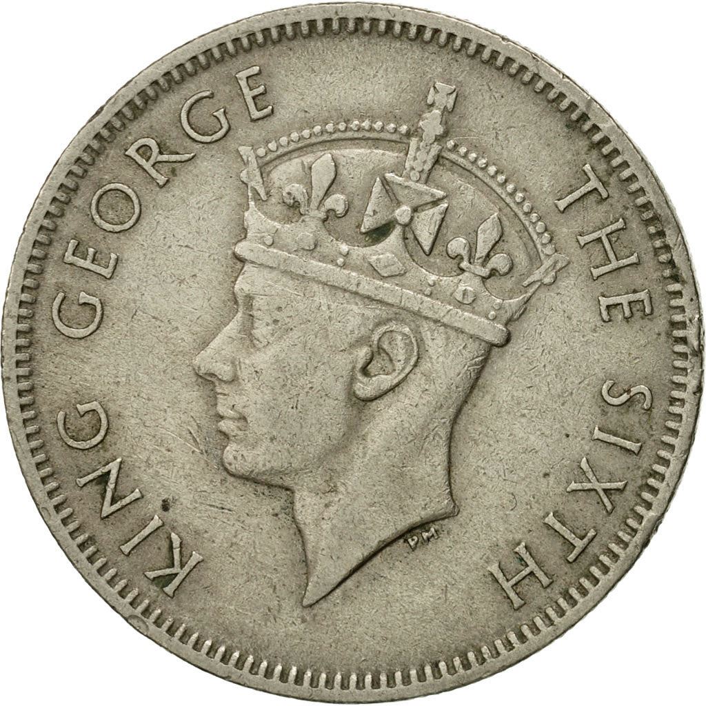Malaya | 20 Cents Coin | George VI | Km:9 | 1948 - 1950