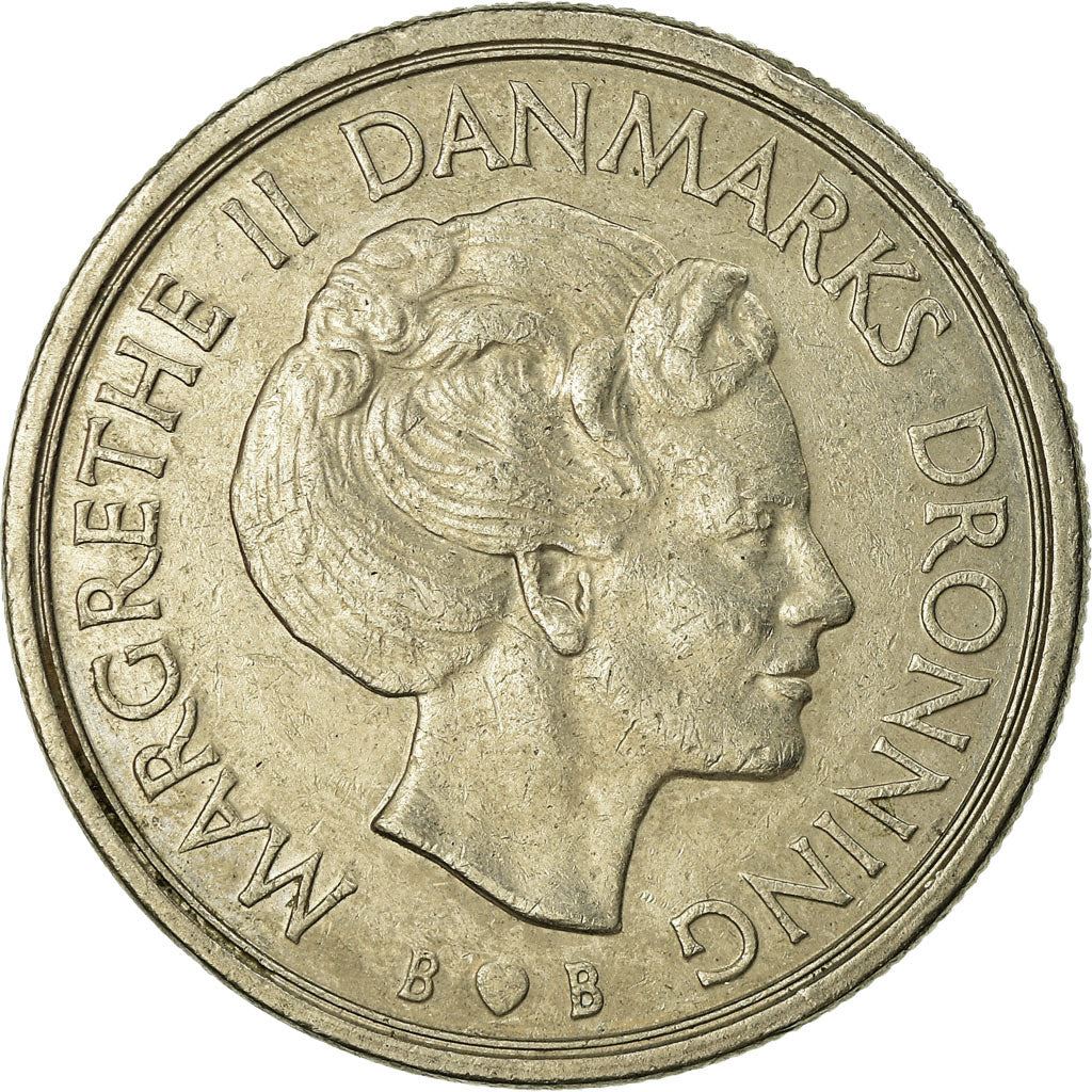 Denmark | 5 Kroner Coin | Margrethe II | Km:863 | 1973 - 1988