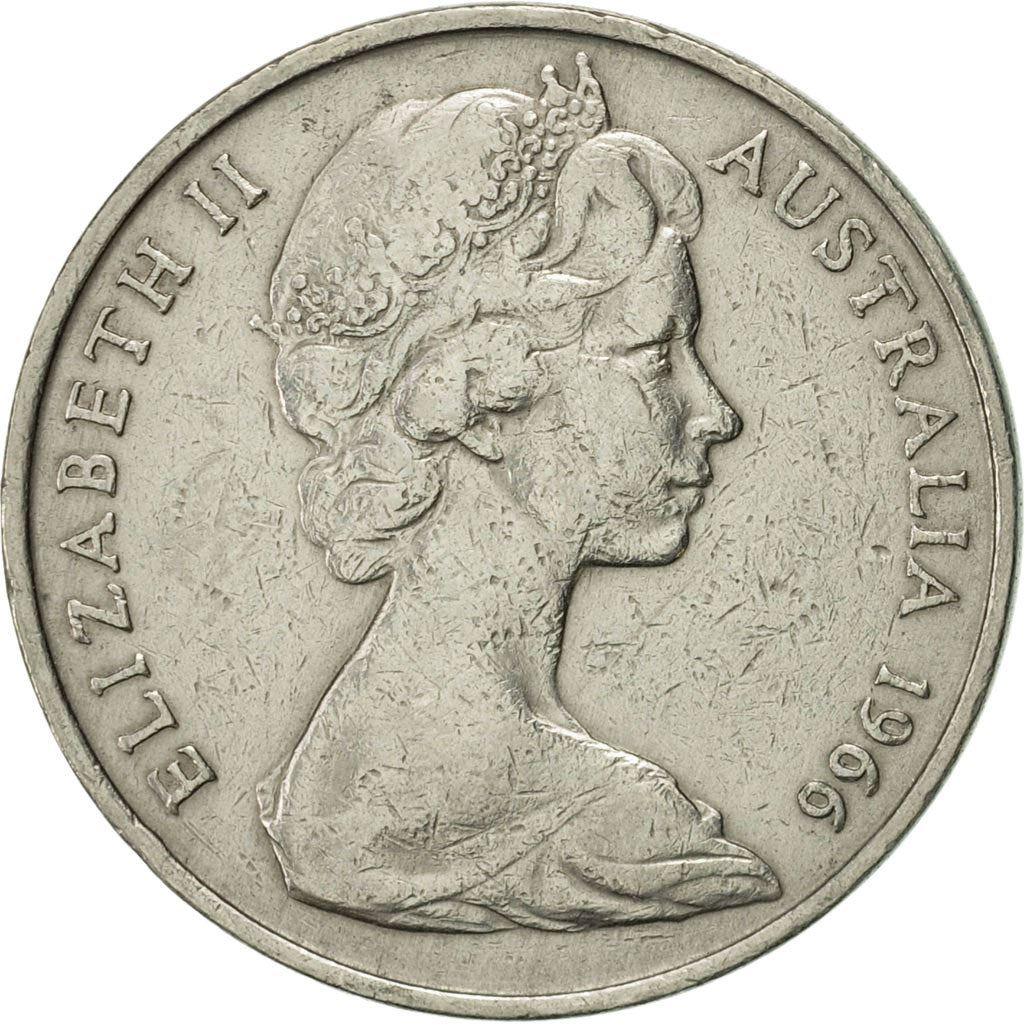 Australia | 20 Cents Coin | Platypus | Km:66 | 1966 - 1984
