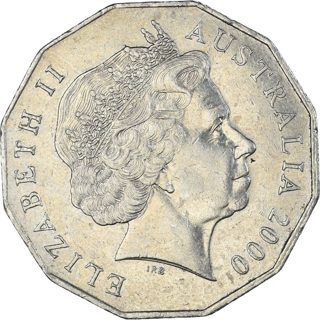 Australia | 50 Cents Coin | Millennium Year | Km:488.1 | 2000