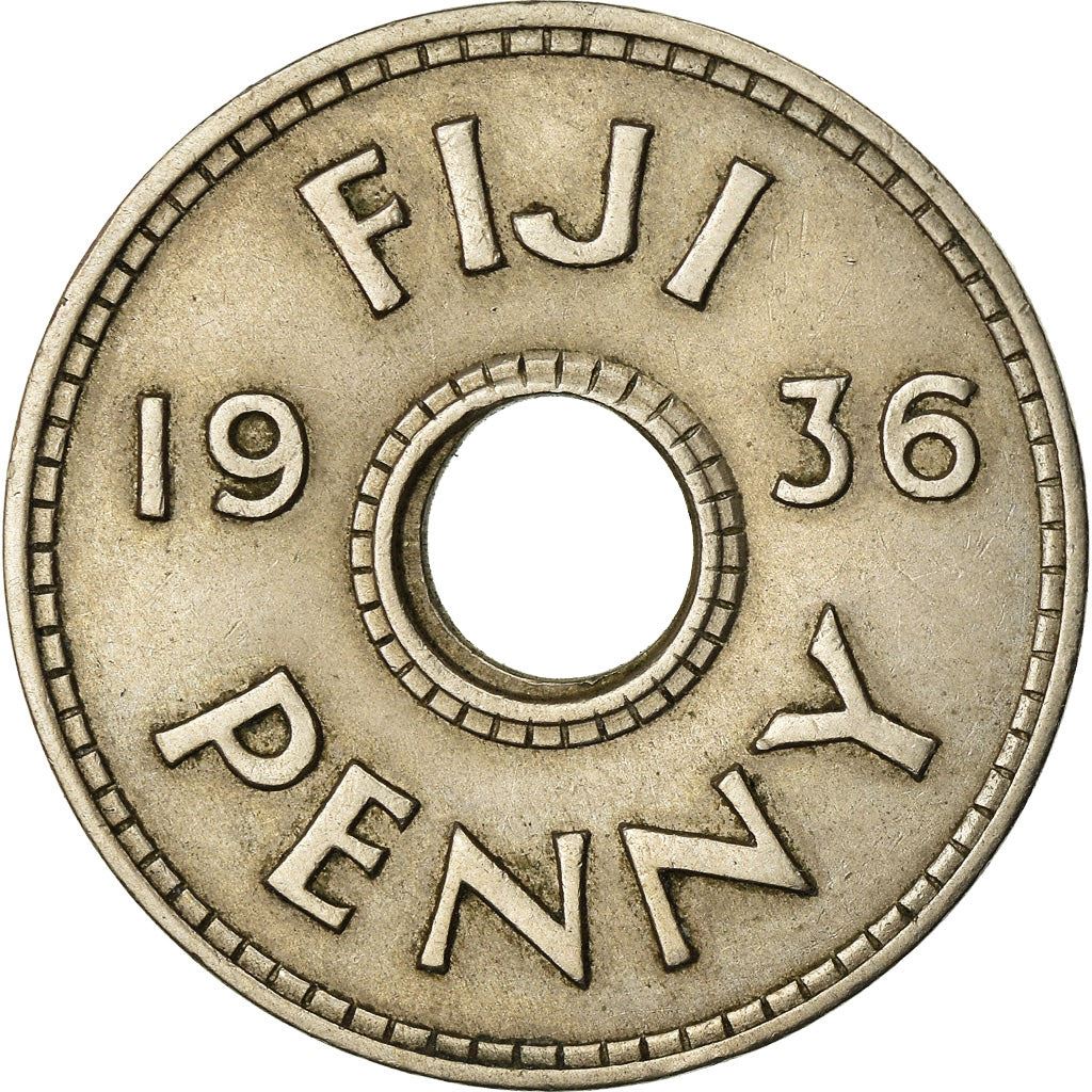 フィジー | 1ペニーコイン | ジョージ5世 | KM2 | 1934年 - 1936年