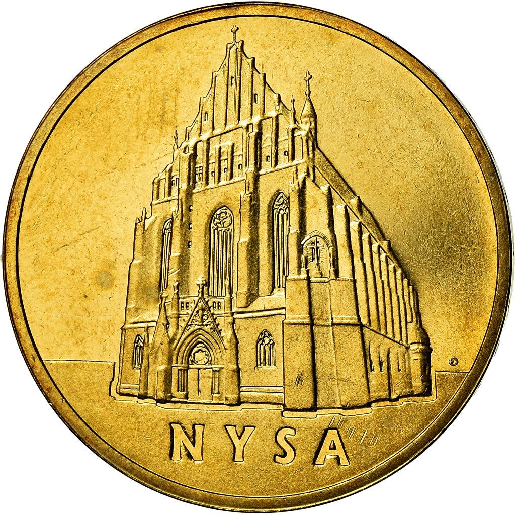 Poland | 2 Zlotys Coin | Nysa | Y:570 | 2006