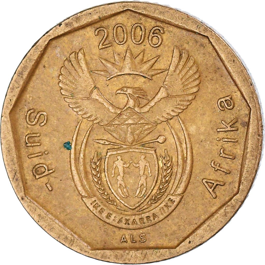 Sør-Afrika 10 Cent Afrikaans Legende - Suid-Afrika Mynt KM487 2006