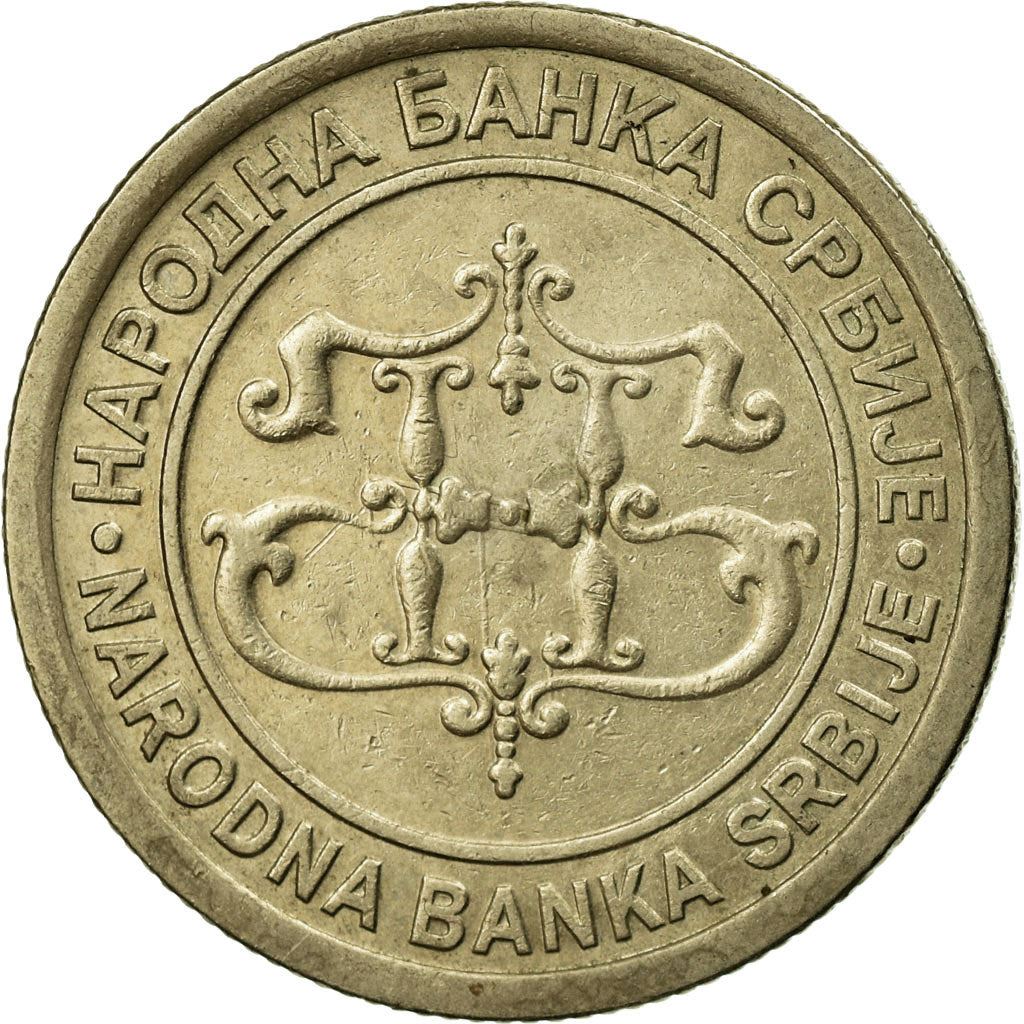 Serbia 5 Dinara Coin | Krusedol Monastery | KM36 | 2003
