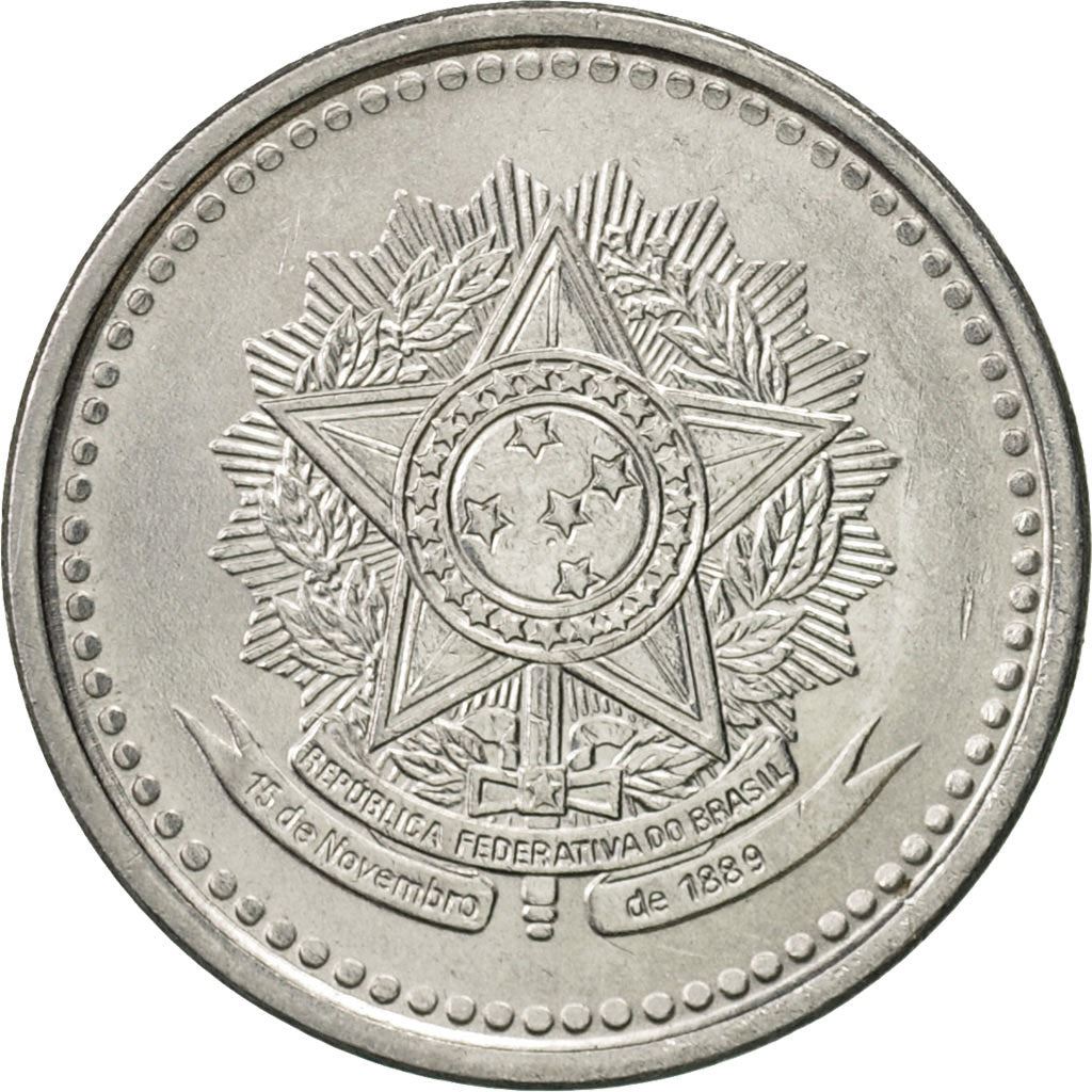 Brazil | 50 Centavos Coin | Star | Km:604 | 1986 - 1988