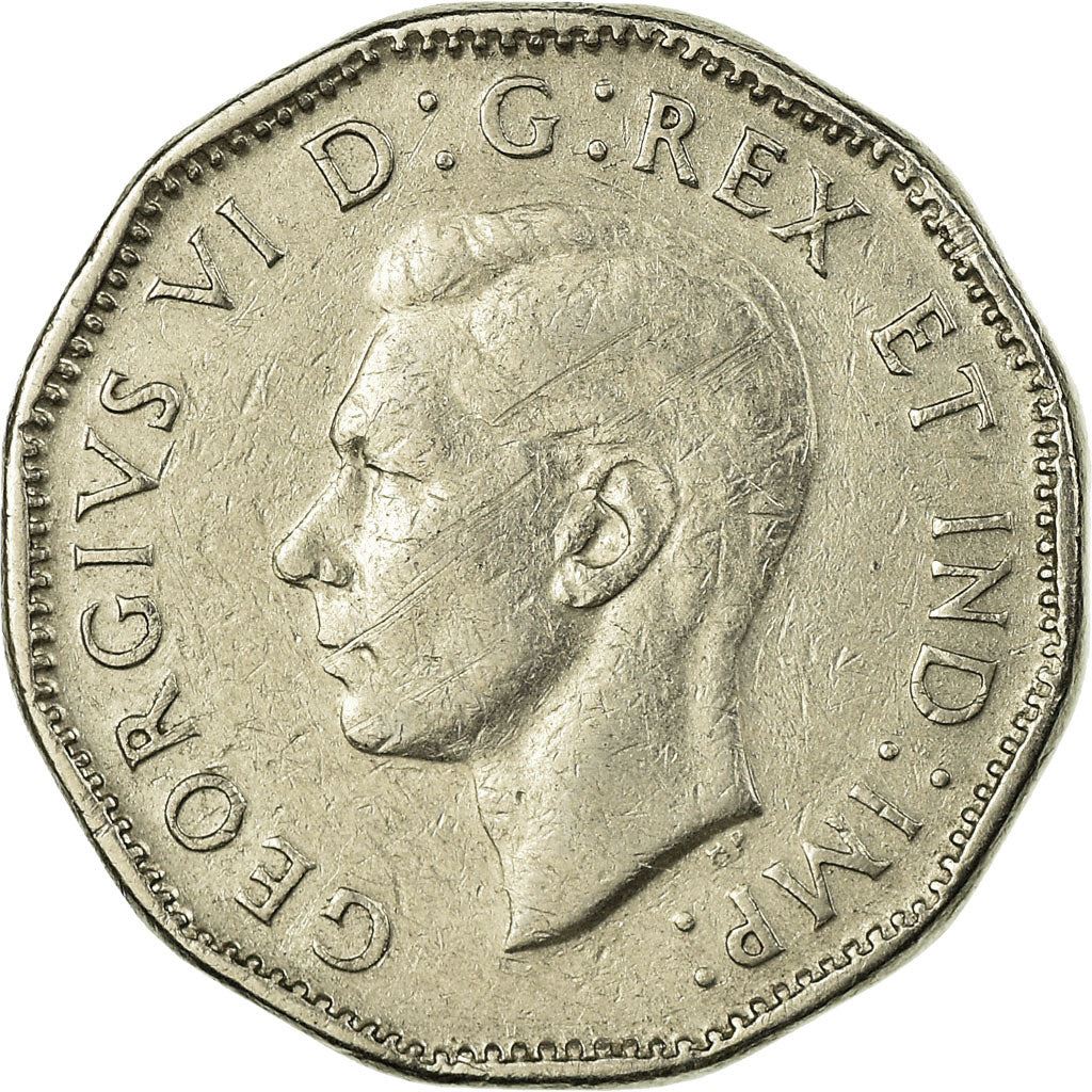 Canada | 5 Cents Coin | Nickel | KM:39a | 1946-1947