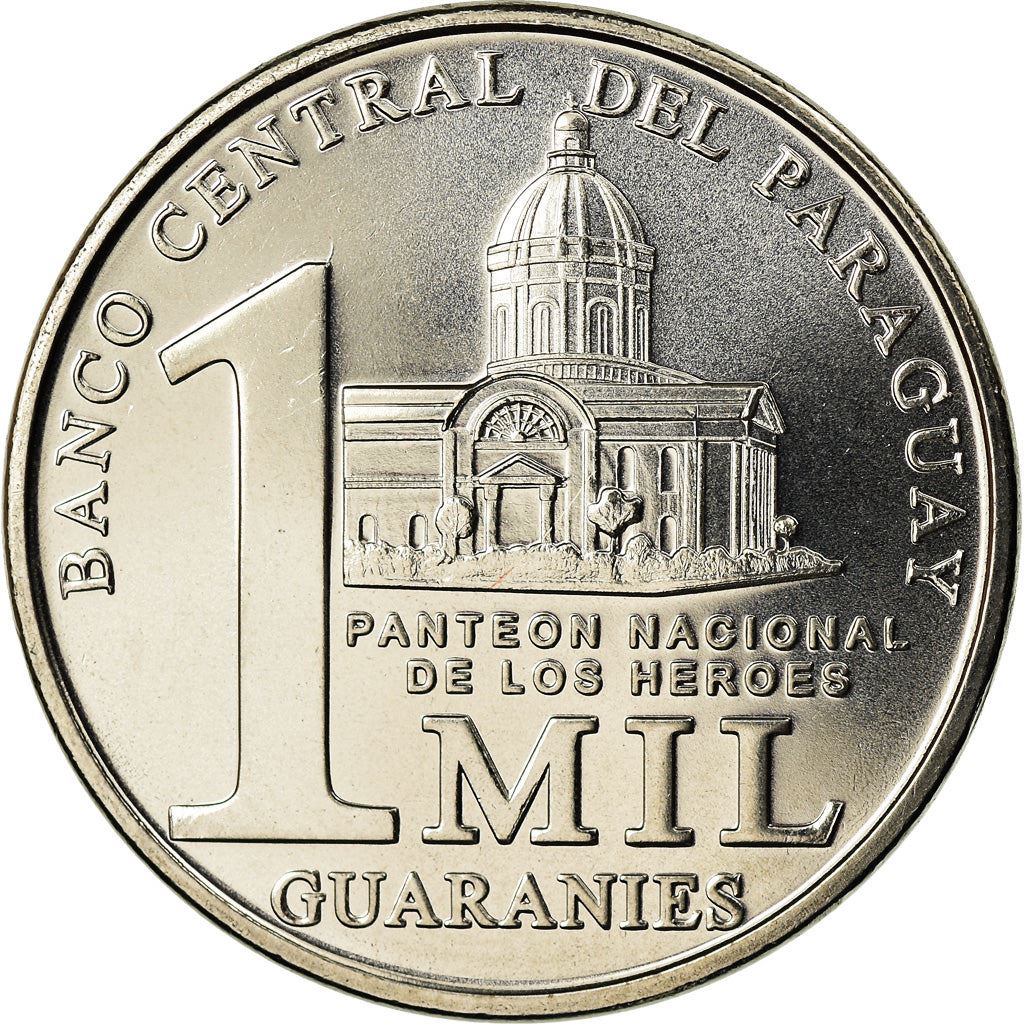Paraguay | 1000 Guaranies Coin | Francisco Solano Lopez | Km:198 | 2006 - 2022