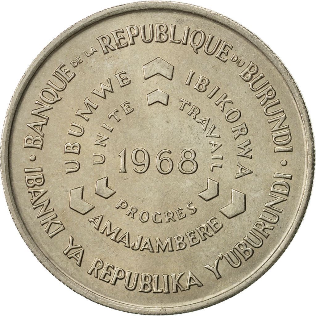 Burundi | 10 Francs Coin | FAO | Km:17 | 1968 - 1971