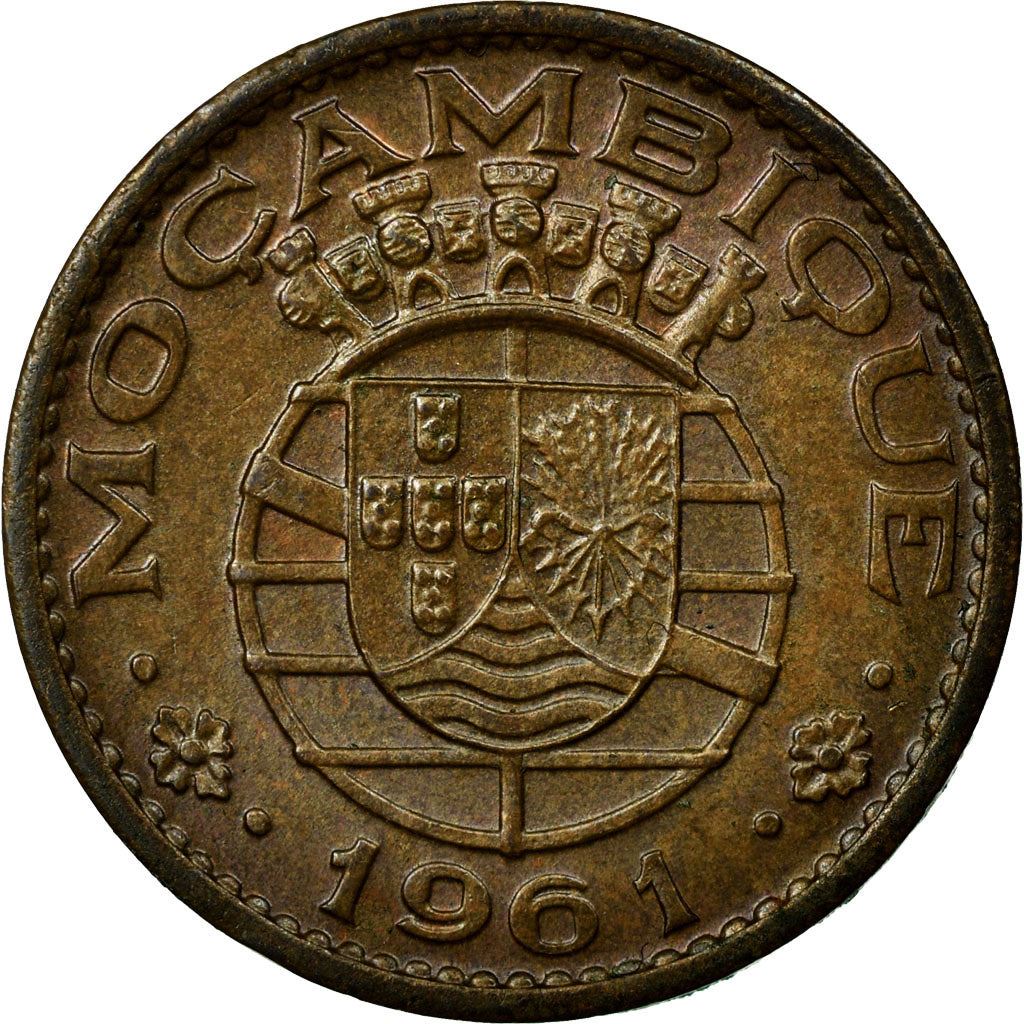 Mozambique 20 Centavos Coin | Military Order Of Christ | KM85 | 1961