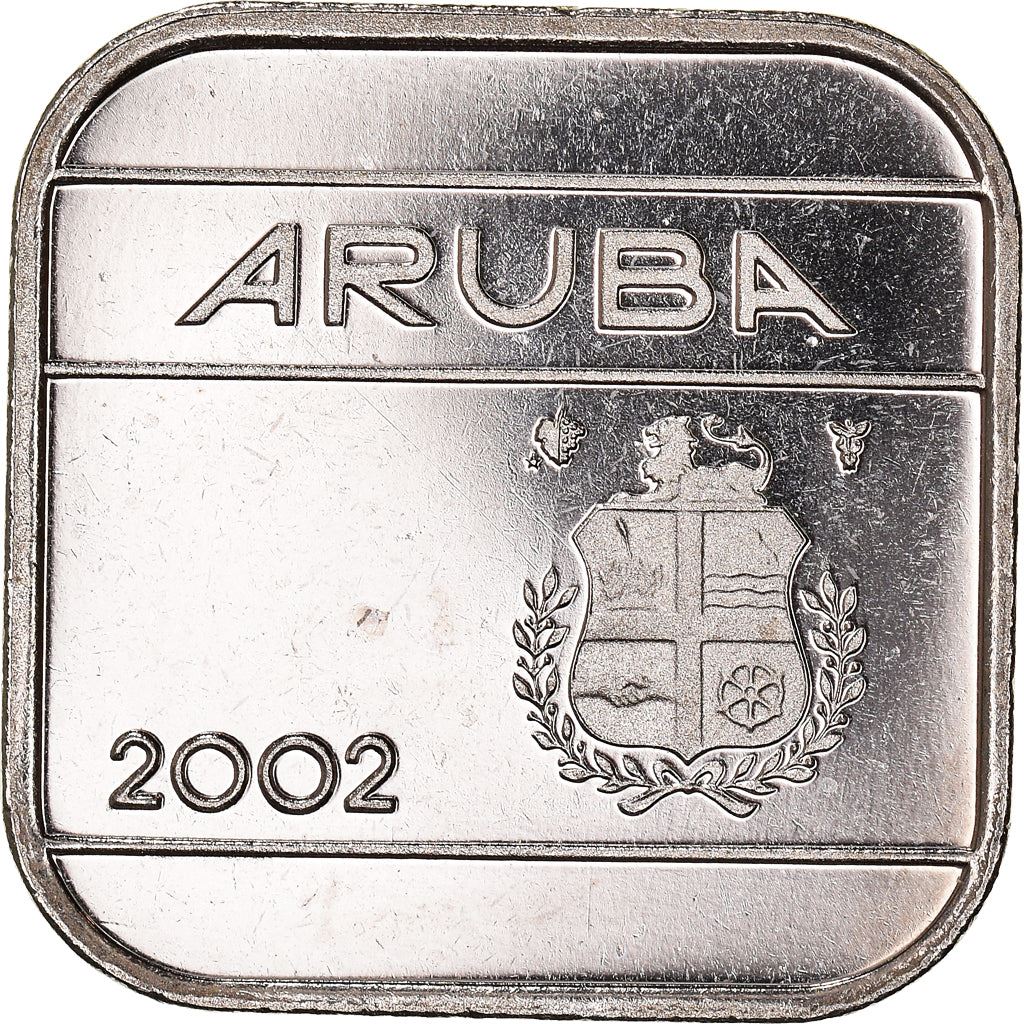 Aruba 50 centų moneta | Karalienė Beatrix | Willem Alexander | KM4 | 1986 - 2019