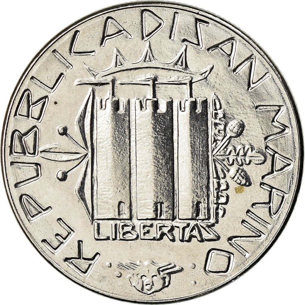 San Marino | 100 Lire Coin | Redemption from drugs | Km:179 | 1985