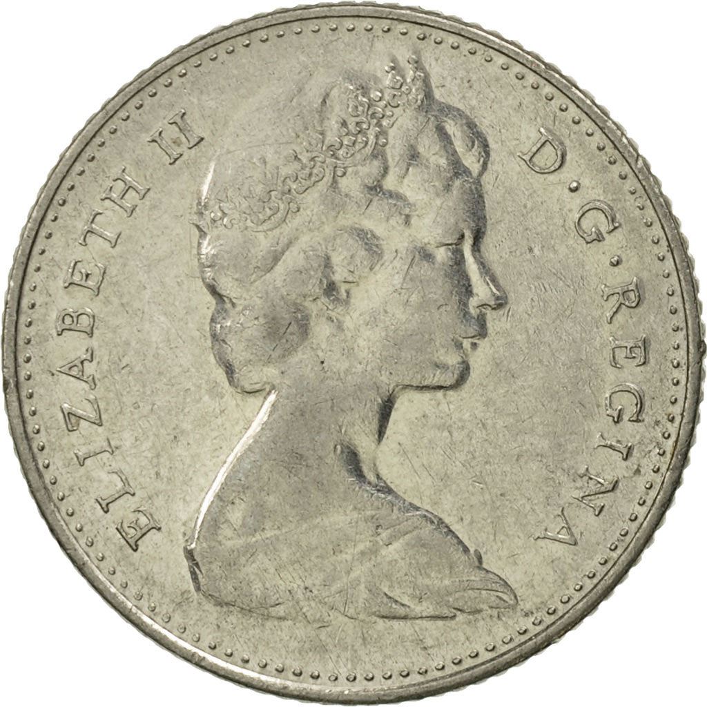 Canada | 10 Cents Coin | Silver | 2nd portrait | KM:72 | 1968