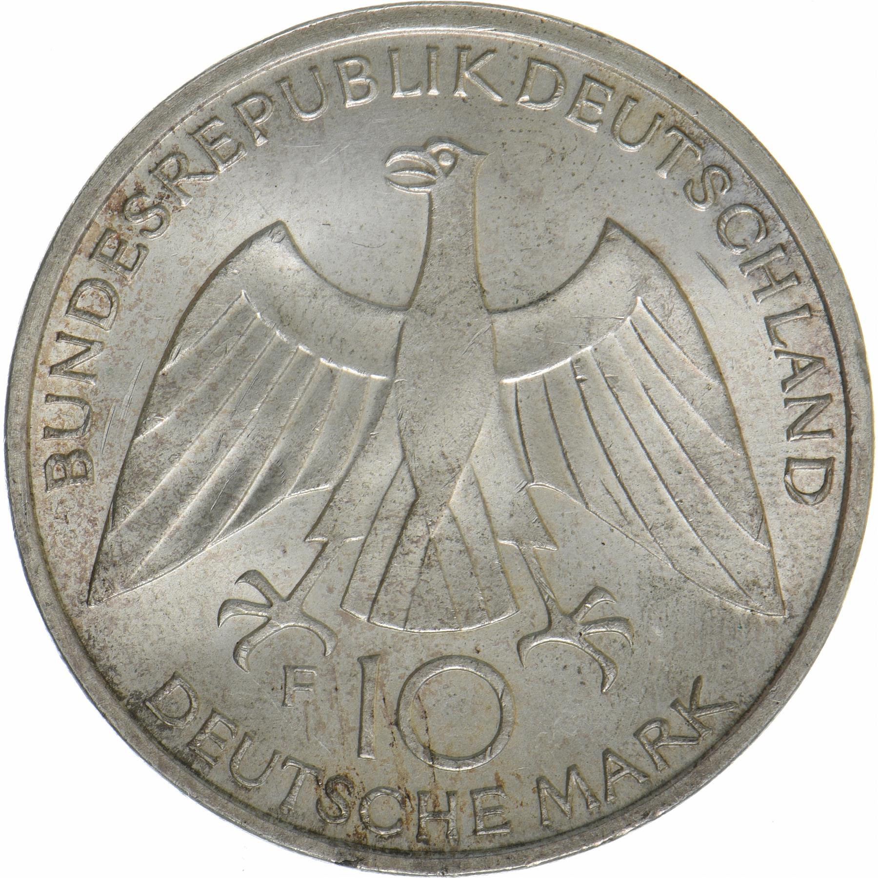 Federal Republic of Germany | 10 Deutsche Mark Coin | Olympic Games | KM:131 | 1972