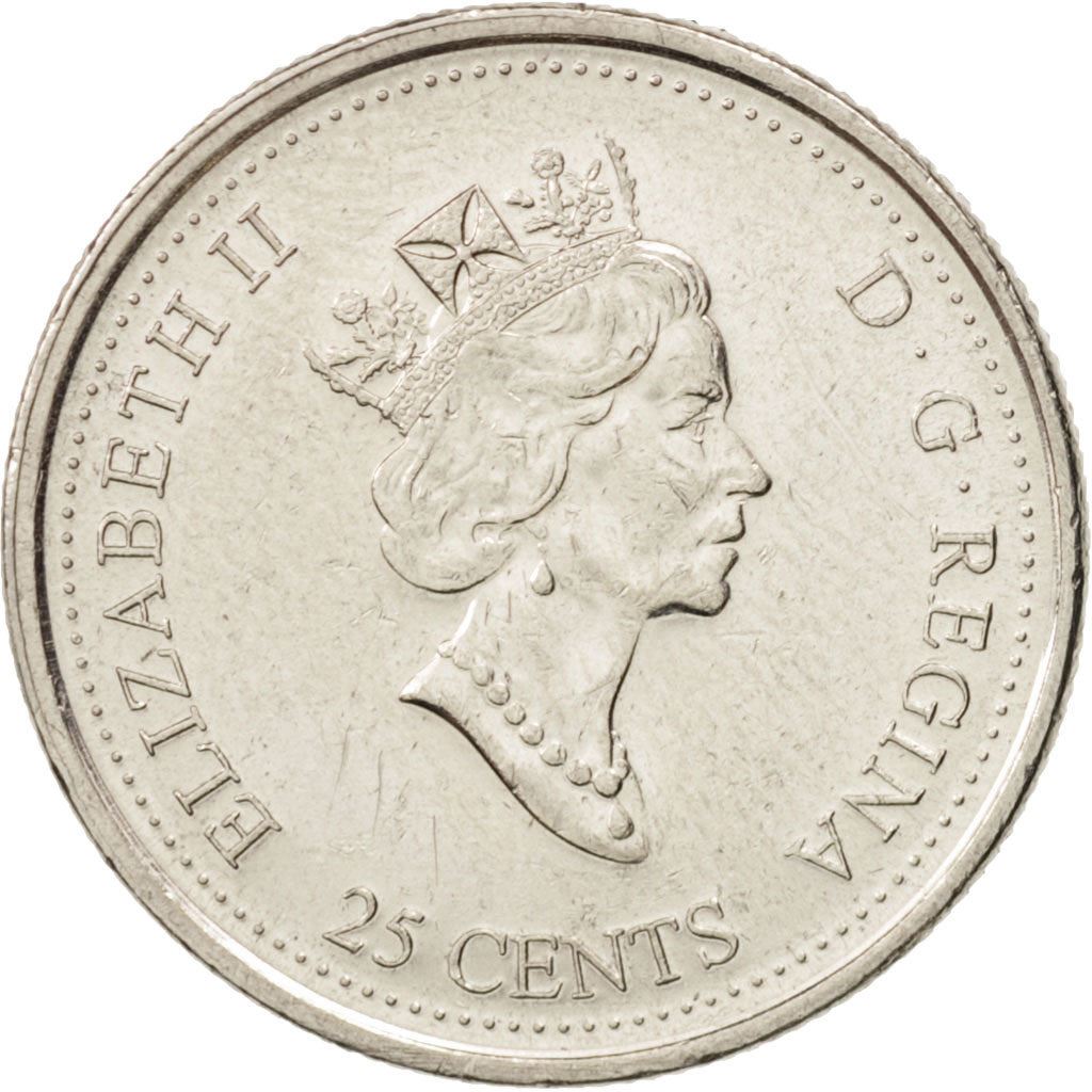 Canada | 25 Cents Coin | Ingenuity | Nickel | KM:380 | 2000