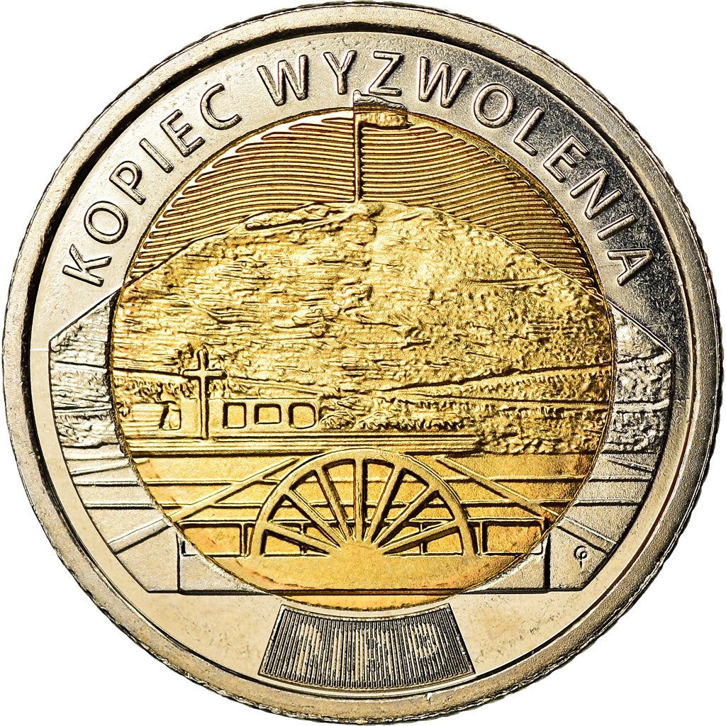 Polen | 5 Zloty Mønt | Befrielsesbakken | År: 1031 | 2019