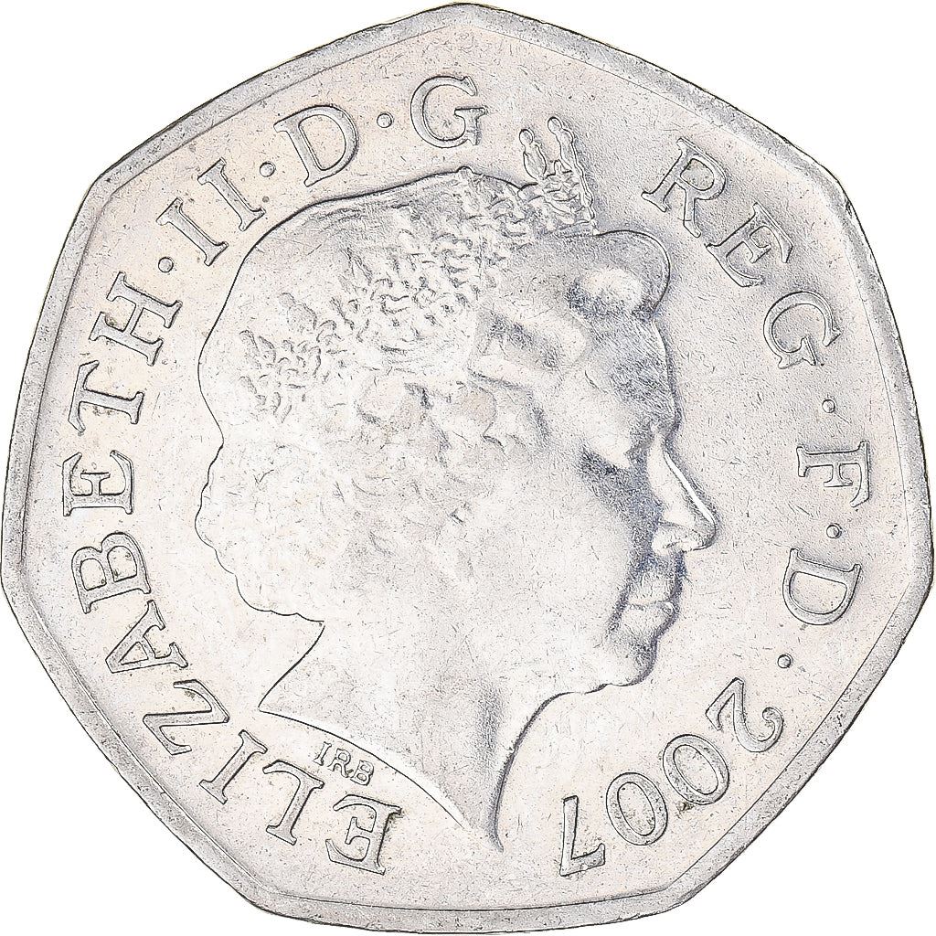 United Kingdom | 50 Pence Coin | Scouting Movement | Km:1073 | 2007 - 2009