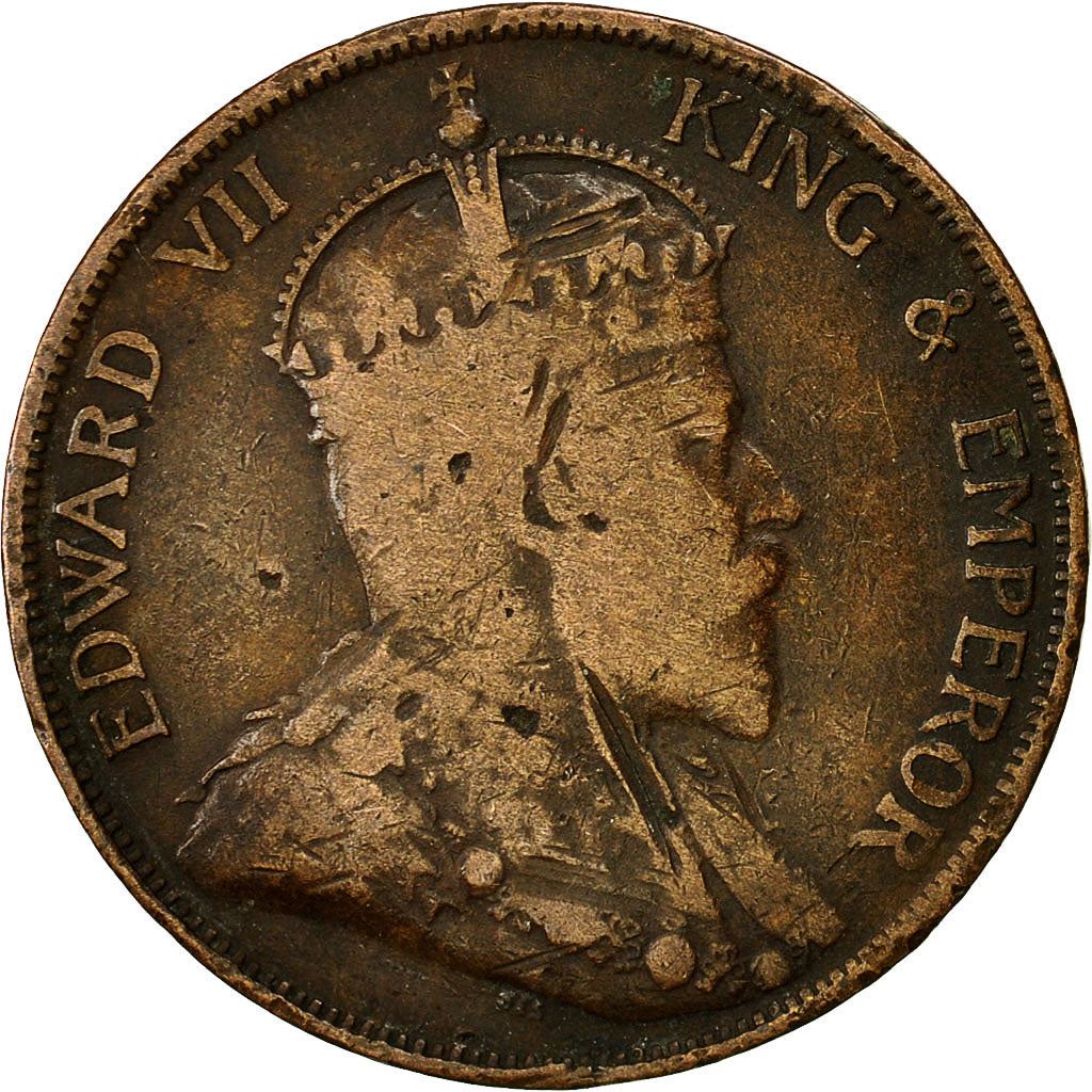 Hong Kong | 1 Cent Coin | Edward VII | Km:11 | 1902 - 1905