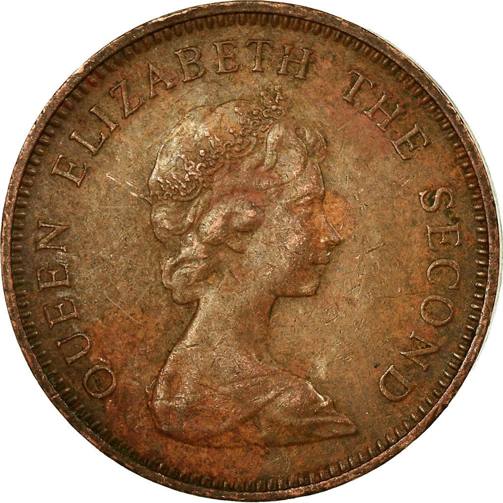 Jersey | 1 New Penny Coin | Elizabeth II | Lions | Km:30 | 1971 - 1980