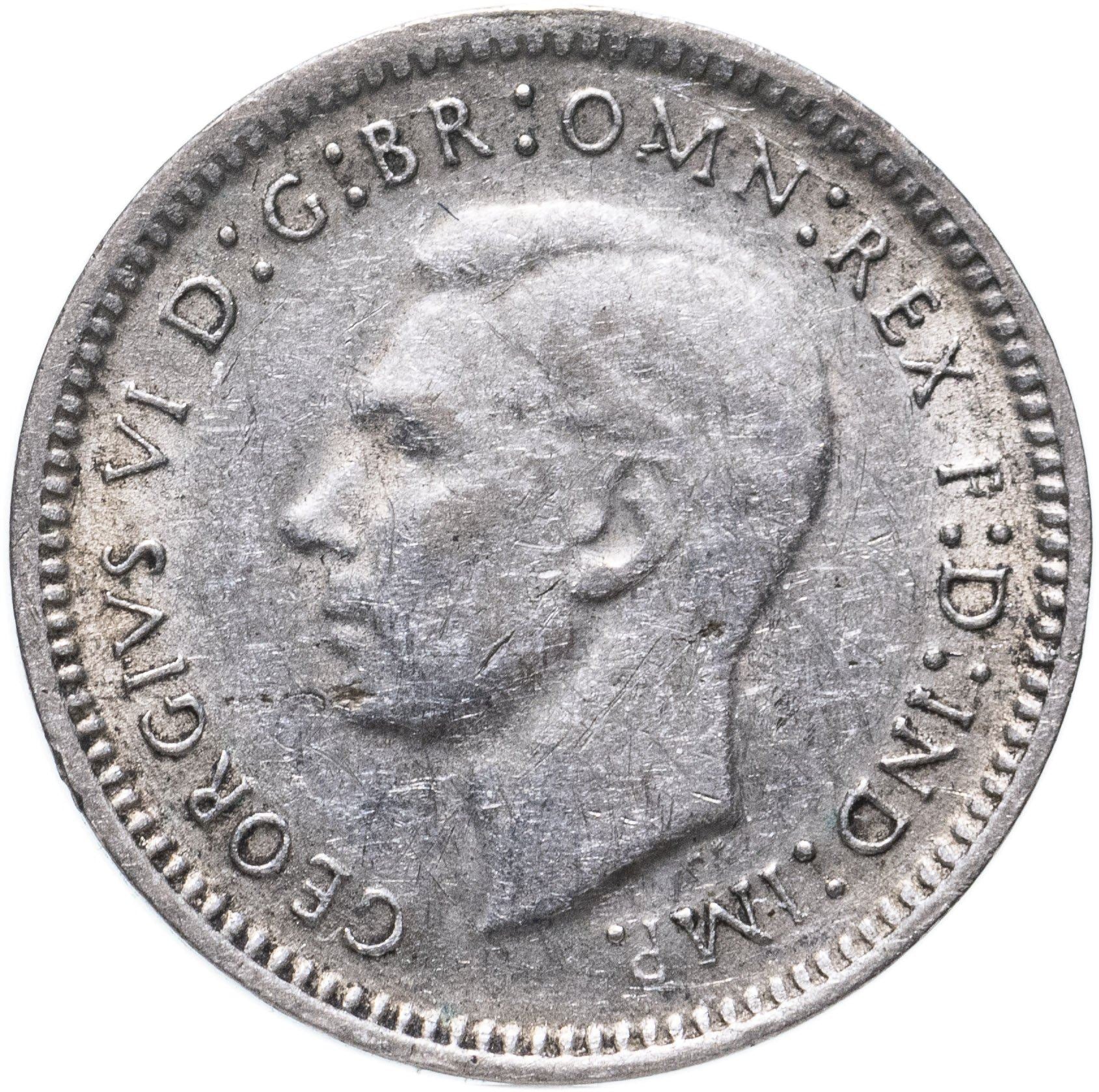 Australia | 3 Pence Coin | Wheat | Km:37A | 1947 - 1948