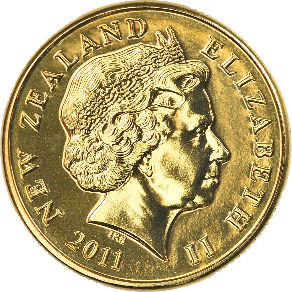 New Zealand | 1 Dollar Coin | Elizabeth II | Kiwi Bird | Km:120 | 1999 - 2020