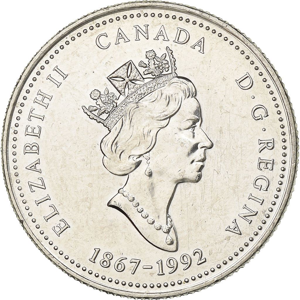 Canada | 25 Cents Coin | Nickel | New Brunswick | KM:203 | 1992